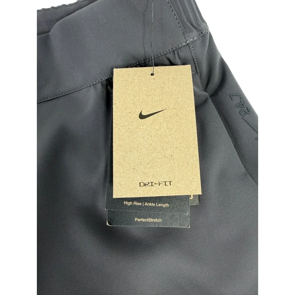 Nike 24.7 PerfectStretch Dri-FIT High-Waisted Trousers HM8847-036 Size XS XSmall